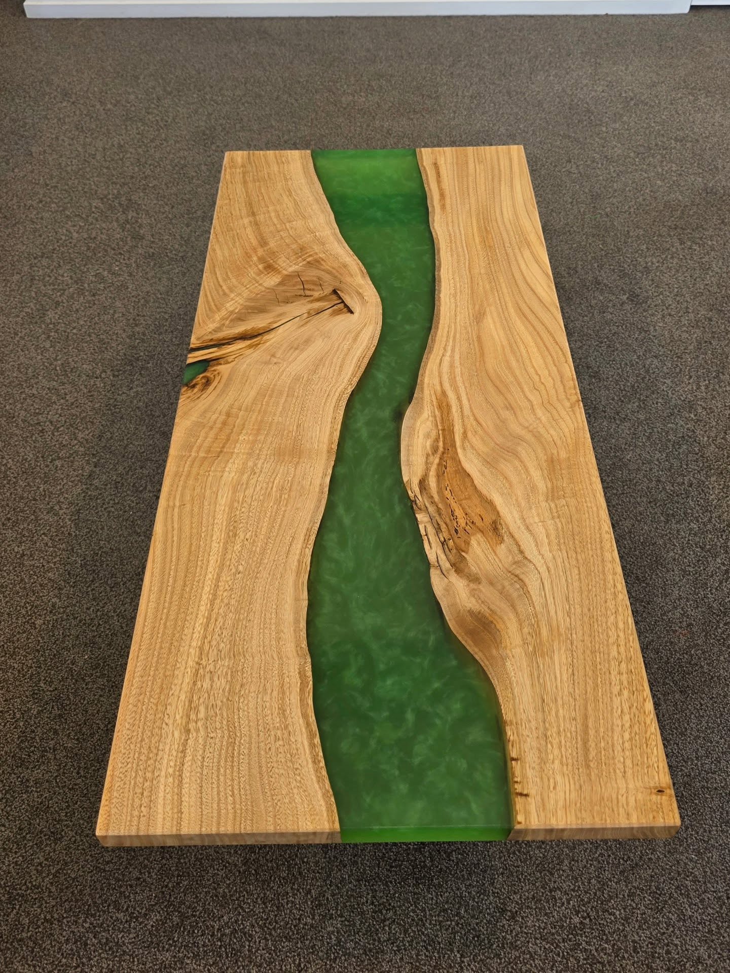 Green Apple Resin Table