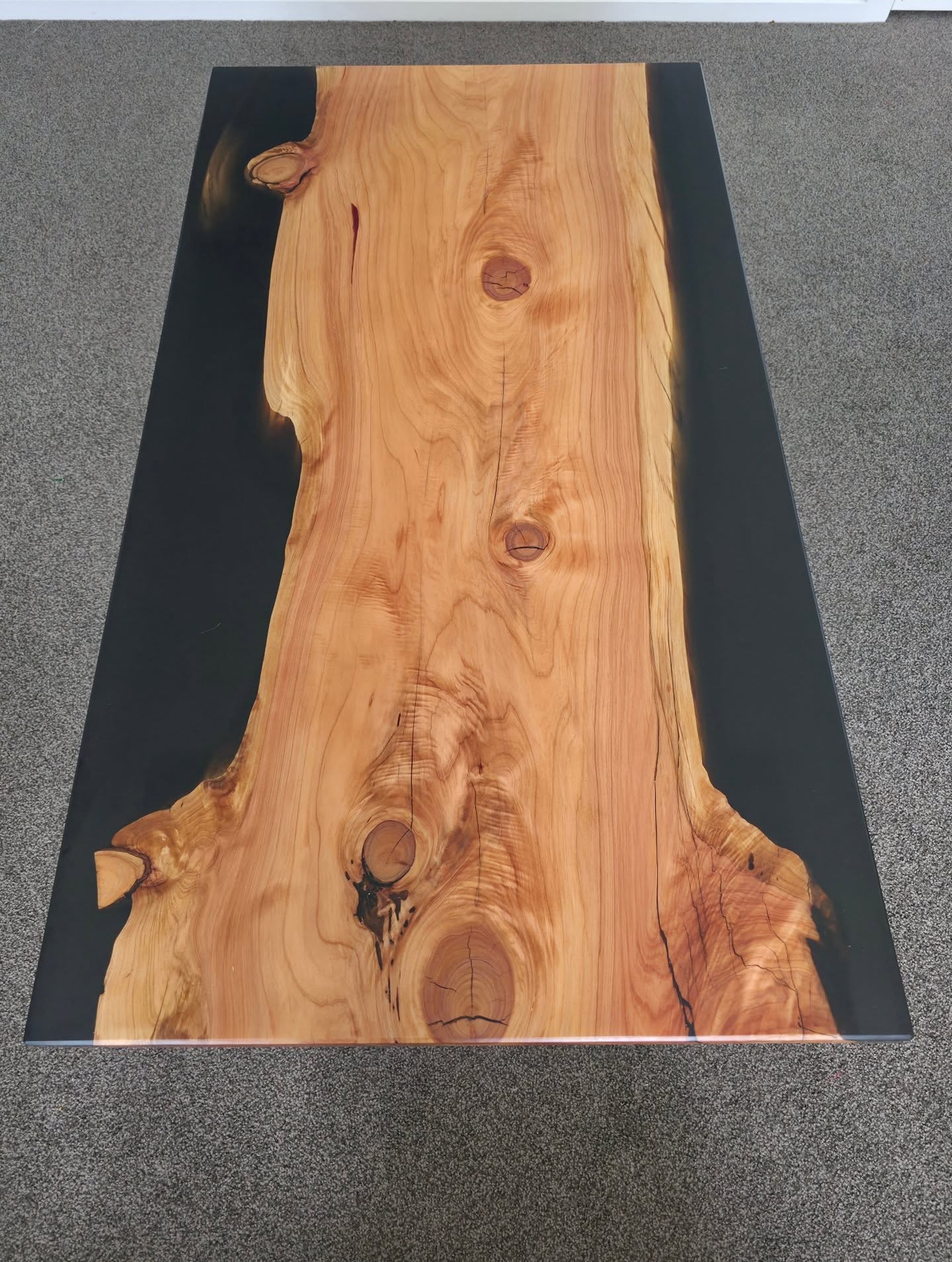 Black Resin Coffee Table